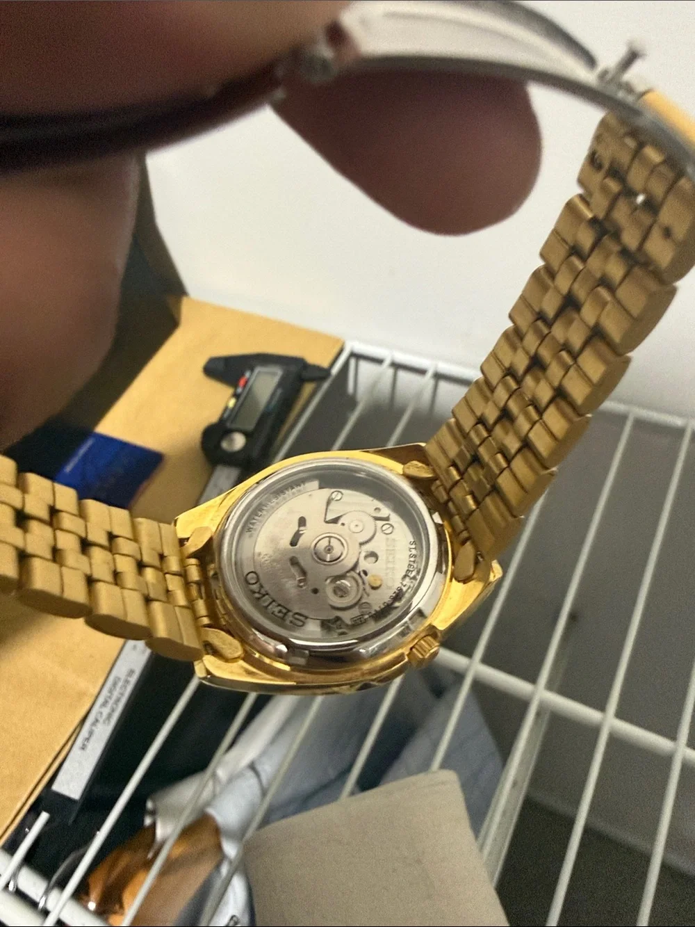 Men's Gold-Tone Stainless Steel Dress Watch - Gold